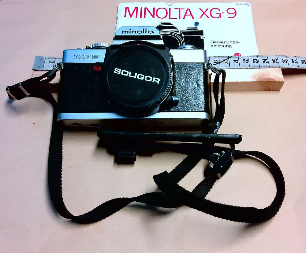 Minolta XG 9 35mm Spiegelreflexkamera analog SLR Gehäuse/Body