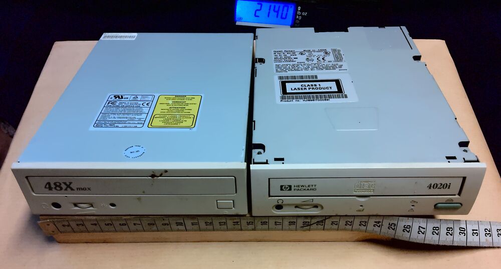 2 CD Laufwerke HP HJ169617000591 & 482D