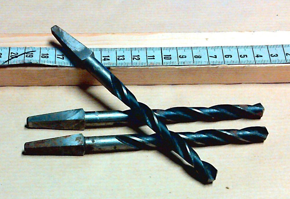 3 Hand Holz Spiralbohrer für Brustleier 3/8 Zoll