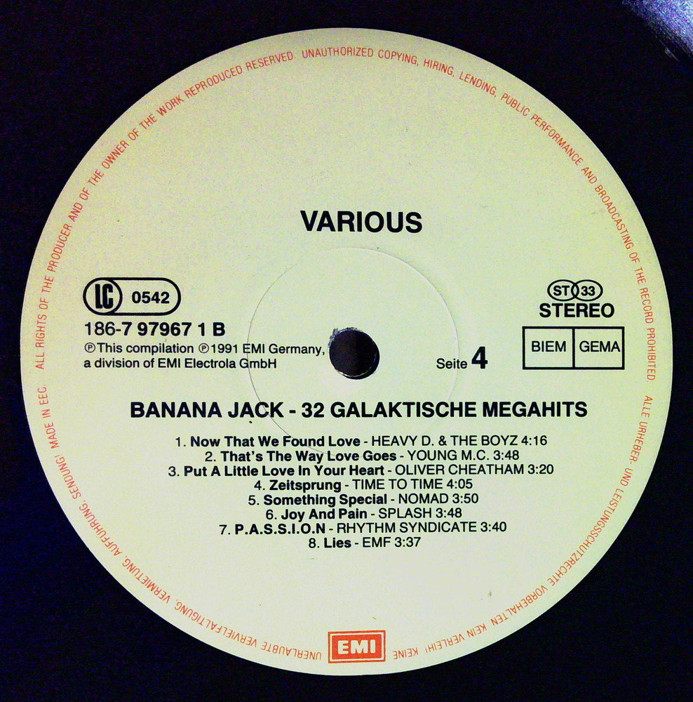 Various Artists - Banana Jack - 32 Galaktische Mega Hits - Vinyl