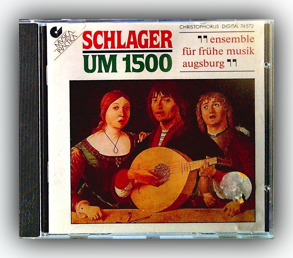 ensemble für frühe musik augsburg - Schlager um 1500 - CD