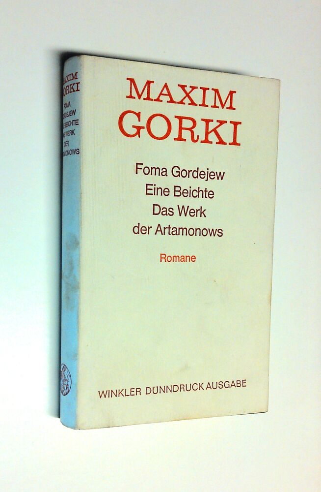 Maxim Gorki - Foma Gordejew - Buch