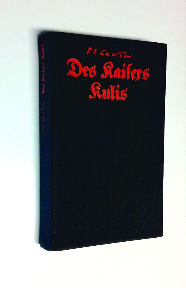 Theodor Plievier - Des Kaisers Kulis - Buch