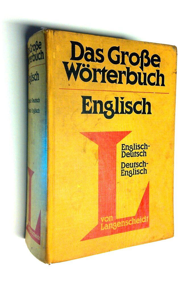 Heinz Messinger & Werner Rüdenberg - Das Große Wörterbuch - Englisch - Buch