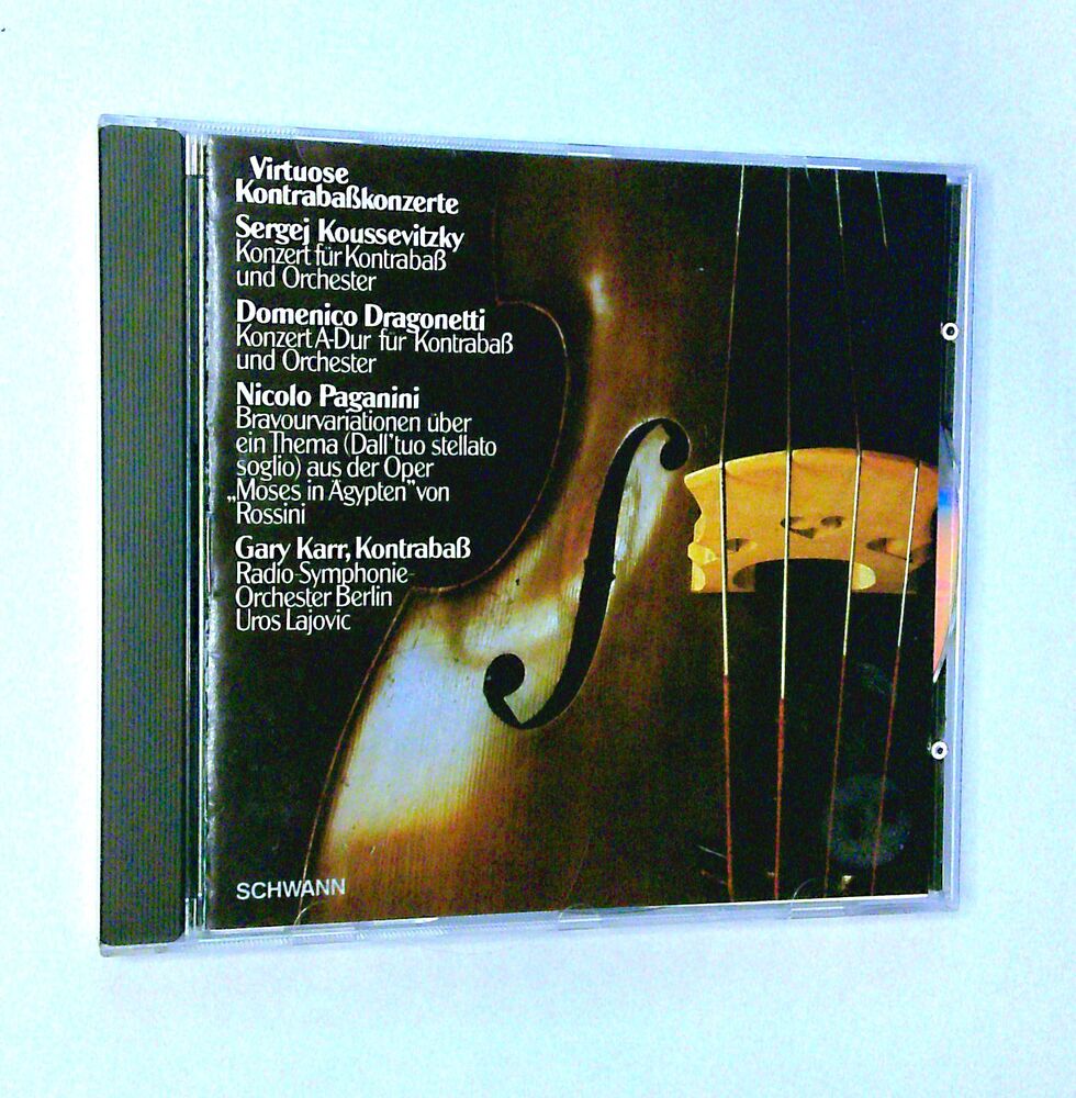 Radio-Symphonie-Orcherstra Berlin - Virtuoso Kontrabaßkonzerte - CD