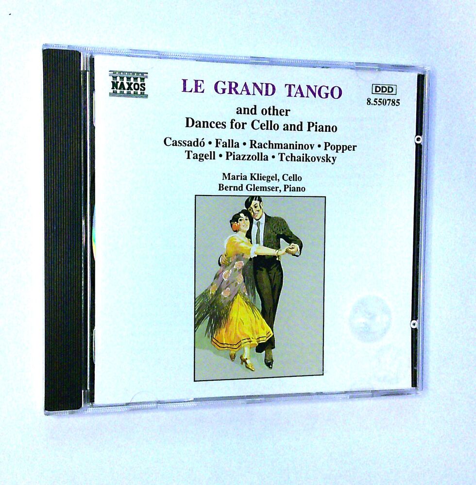 Maria Kliegel & Bernd Glemser - Le Grand Tango and other Dances for Cello and Piano - CD