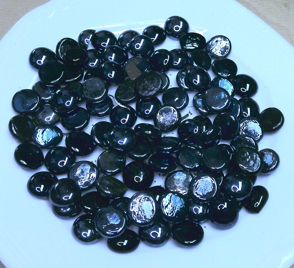 Glas Nuggets Muggelsteine 16 mm