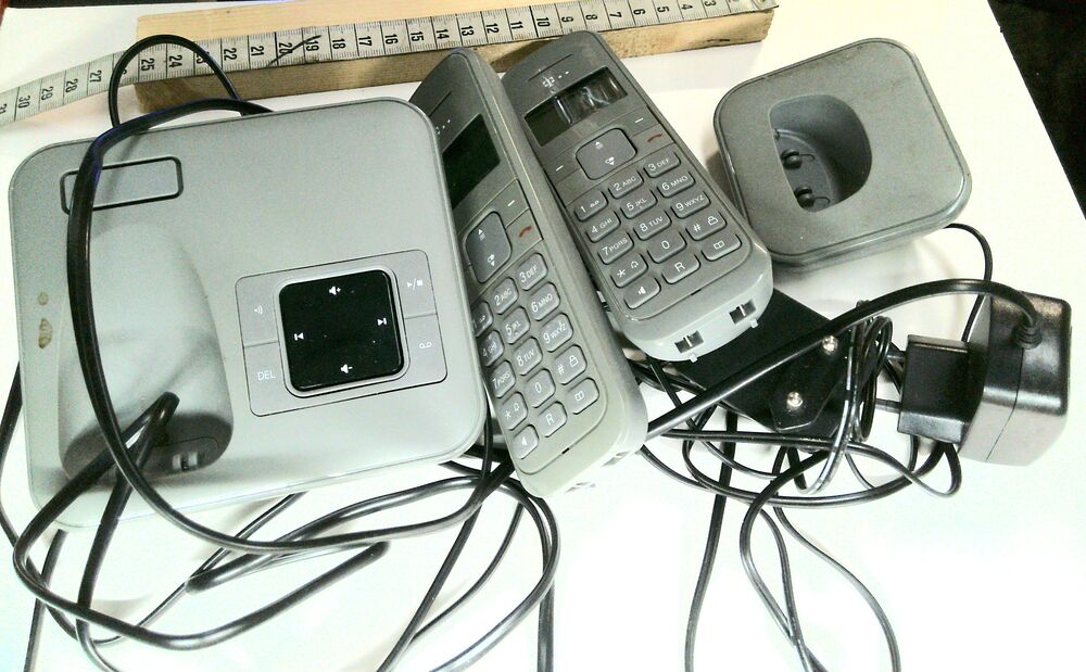 Sinus CA 34 Duo Telefone silbergrau