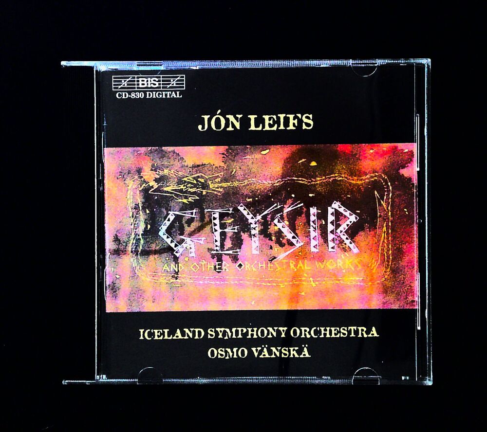 Jón Leifs - Geysir and Other Orchestral Works - CD