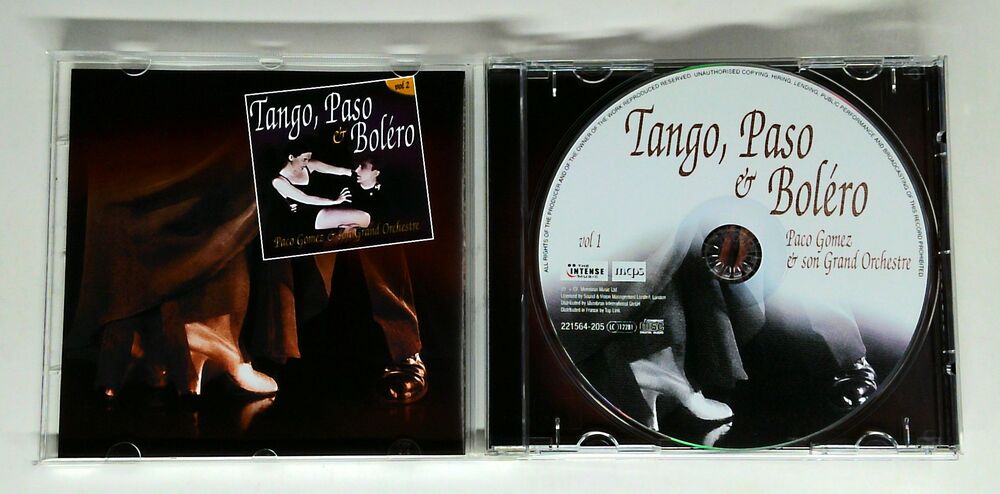 Paco Gomez e son Grand Orchestre - Tango, Paso e Bolero - CD