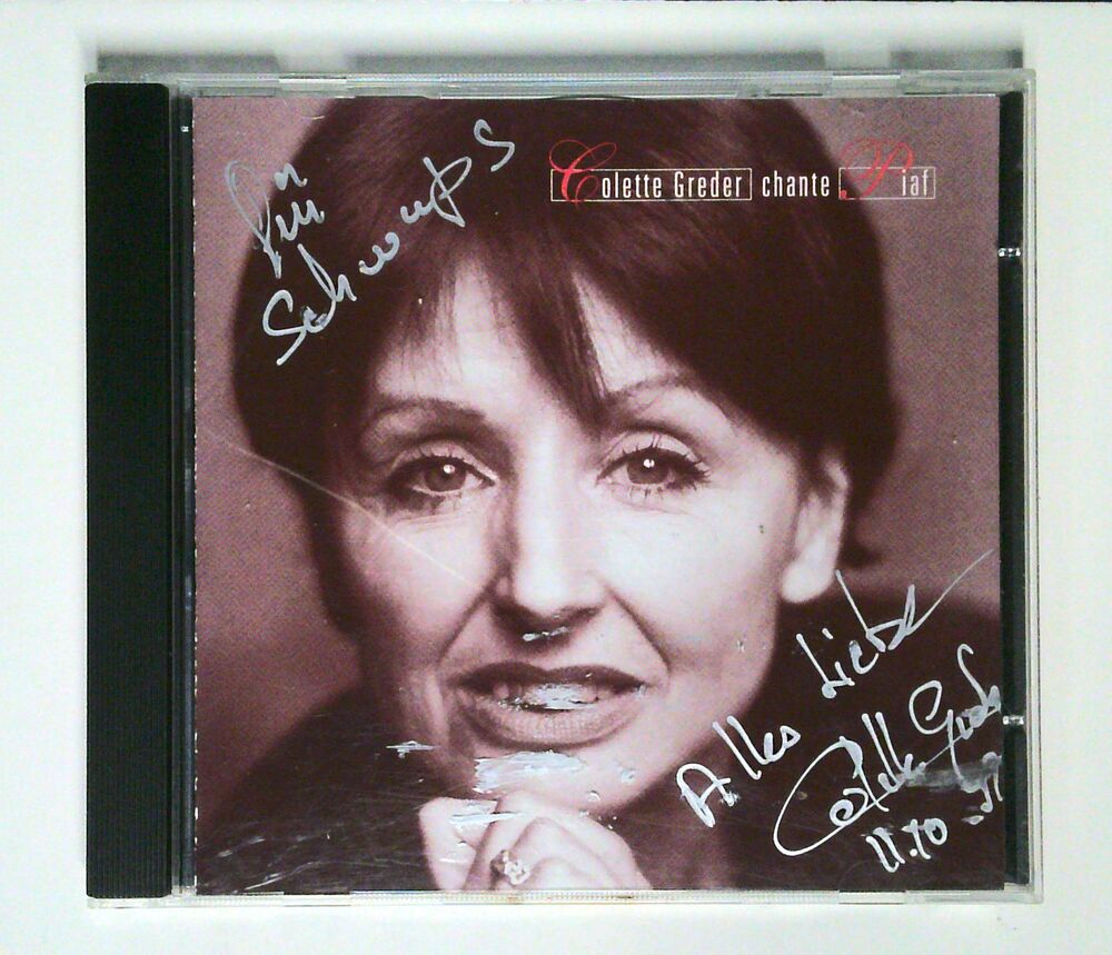 Colette Greder - Colette Greder chante Piaf - CD