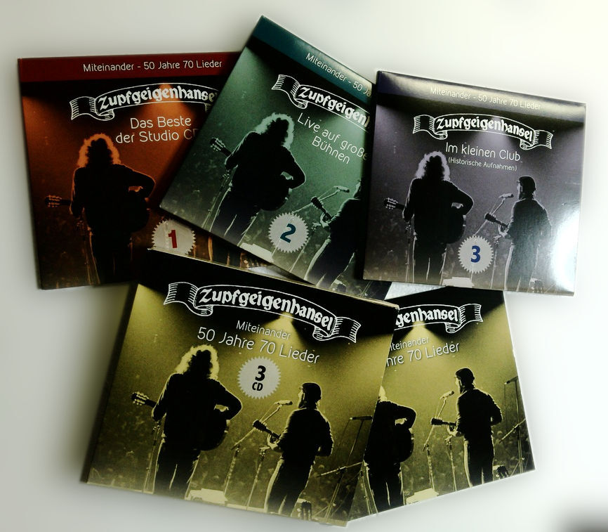 Zupfgeigenhansel - Miteinander: 50 Jahre - 70 Lieder - CD Zupfgeigenhansel - Miteinander: 50 Jahre - 70 Lieder - CD