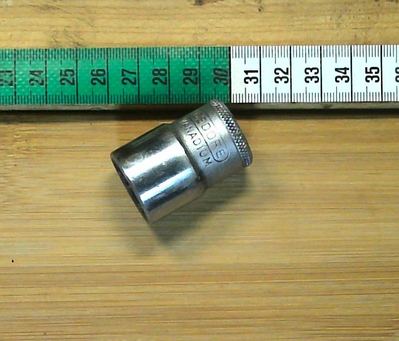 Vielzahn Nuß SW 19 mm 1/2 Zoll Gedore Vanadium