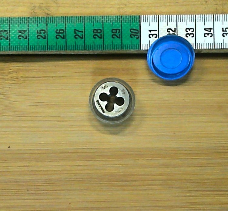 Schneideisen M6 g6 HSS