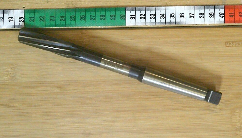 Maschinenreibahle Ø 15,944 H8 HSS/E MK2