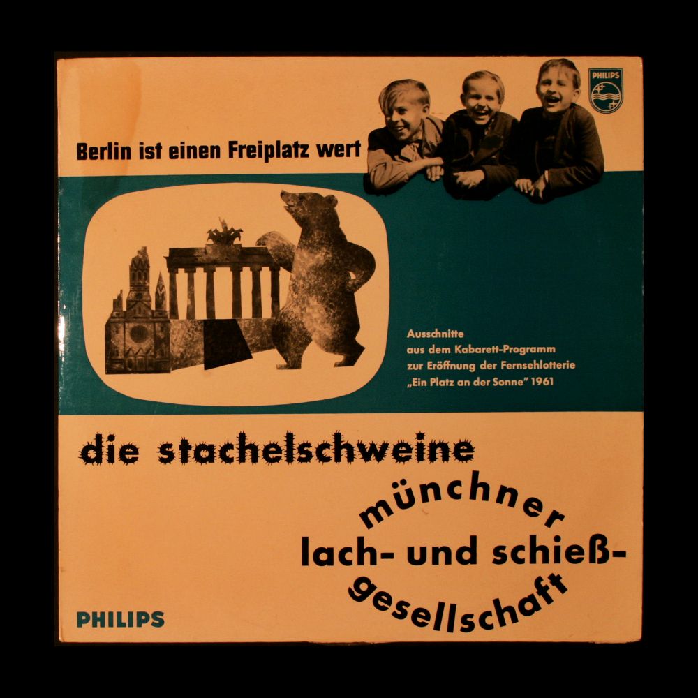 Münchner Lach- und Schießgesellschaft - Berlin ist einen Freiplatz wert 1961 - Vinyl
