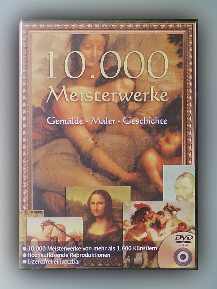Various Artists - 10.000 Meisterwerke - Gemälde - Maler - Geschichte