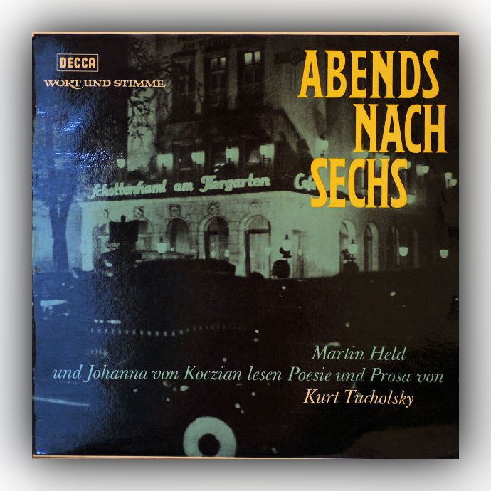 Kurt Tucholsky - Abends nach sechs - Vinyl