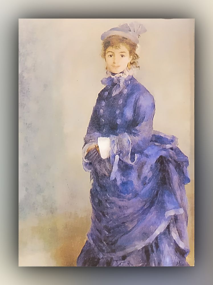 Pierre-Auguste Renoir - Pariserin - Postkarte
