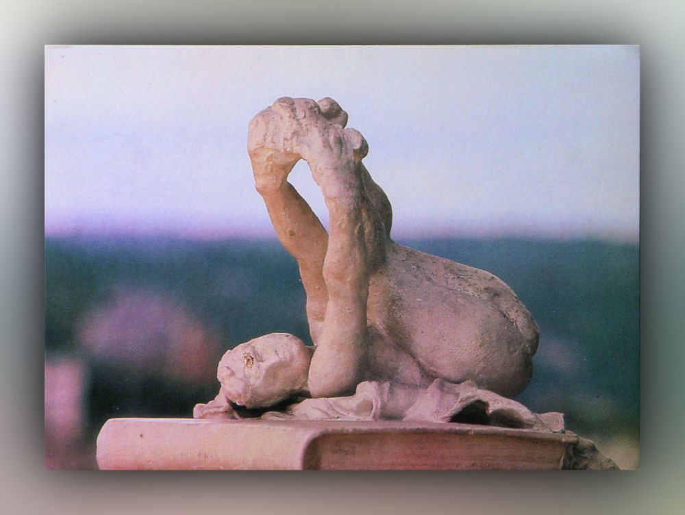 Auguste Rodin - Ecclesiastes - Postkarte
