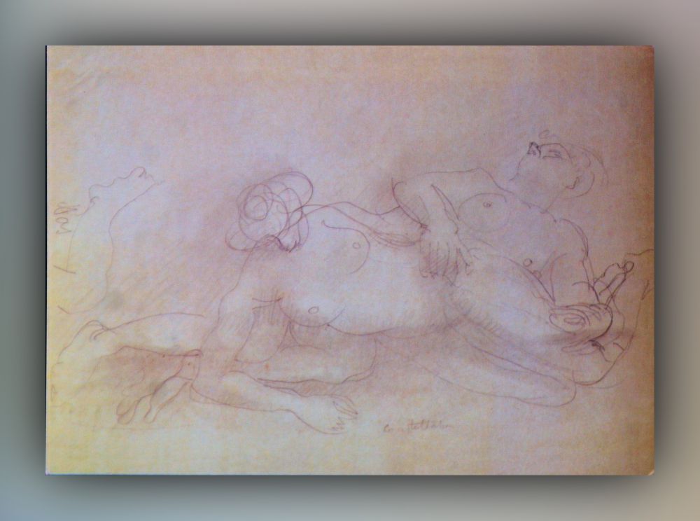 Auguste Rodin - Konstallation - Postkarte