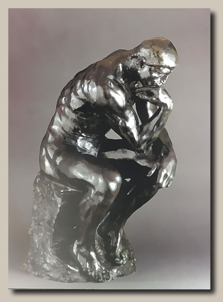 Auguste Rodin - 10 Doppelkarten mit Umschlag im Pappschuber - Postkarte