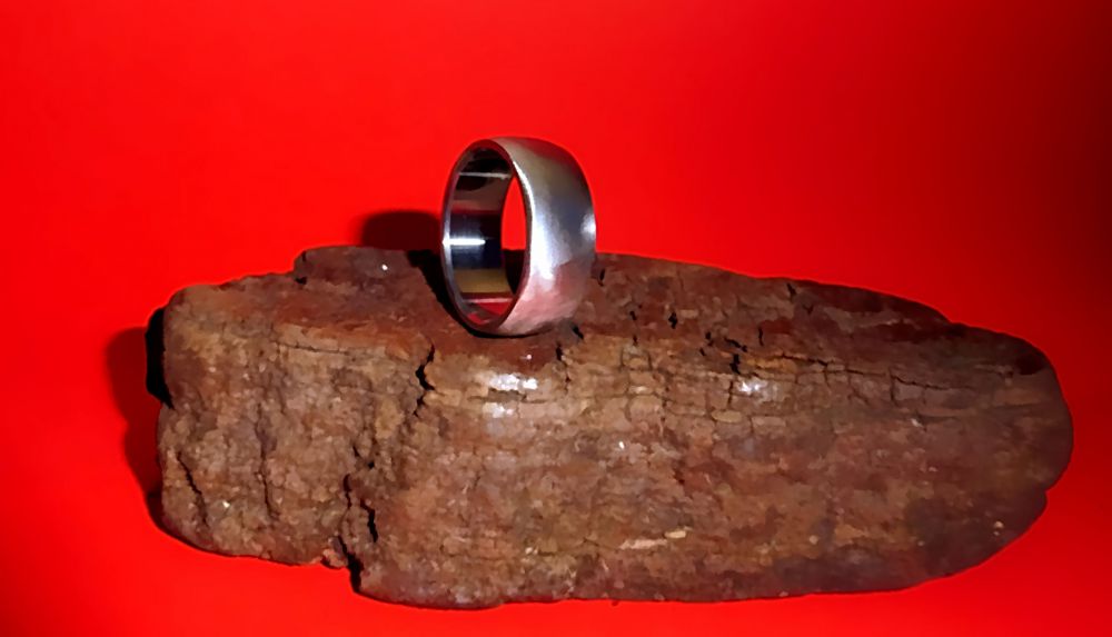Edelstahl Ring Ø 18 x 8 mm glatt