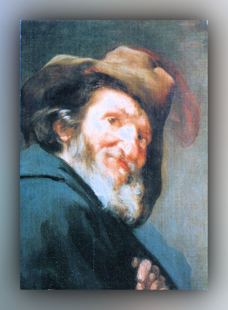 Diego Velázquez - Menippos (Detail) - Postkarte
