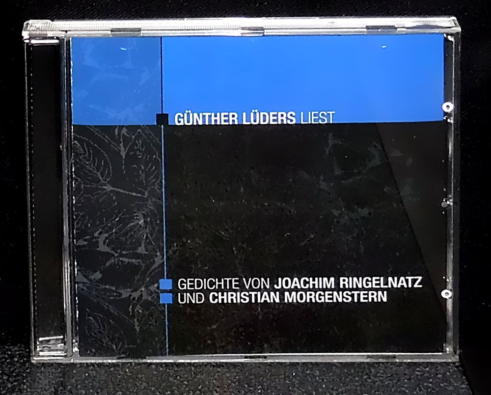 Günter Lüders - Gedichte von Joachim Ringelnatz und Christian Morgenstern - CD