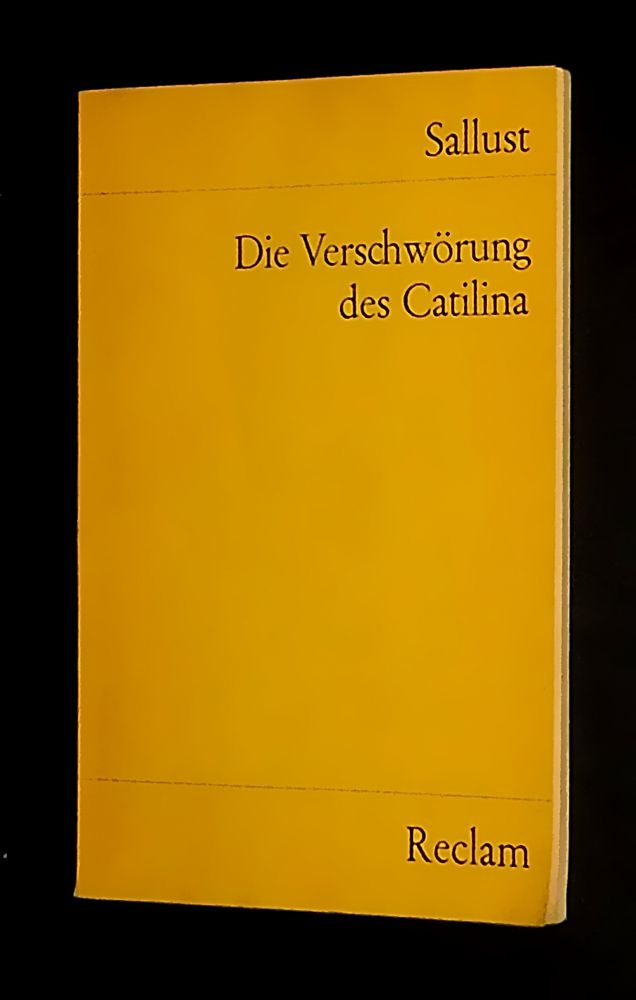 Sallust - Die Verschwörung des Catilina - Buch