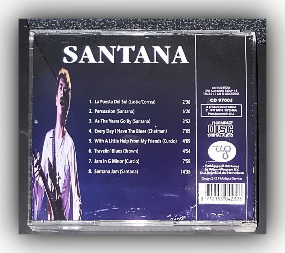 Carlos Santana - Santana - CD