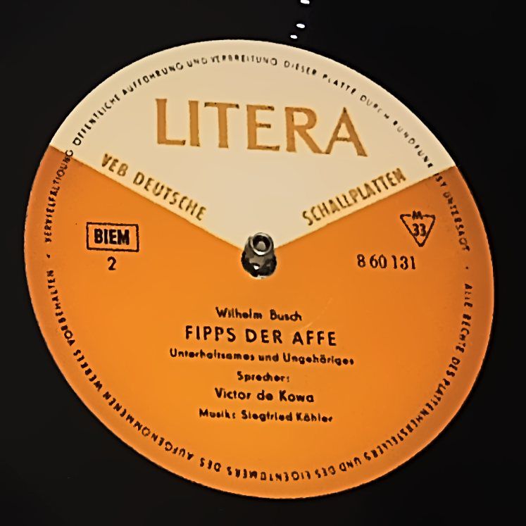 Wilhelm Busch - Max und Moritz / Fipps der Affe - Vinyl