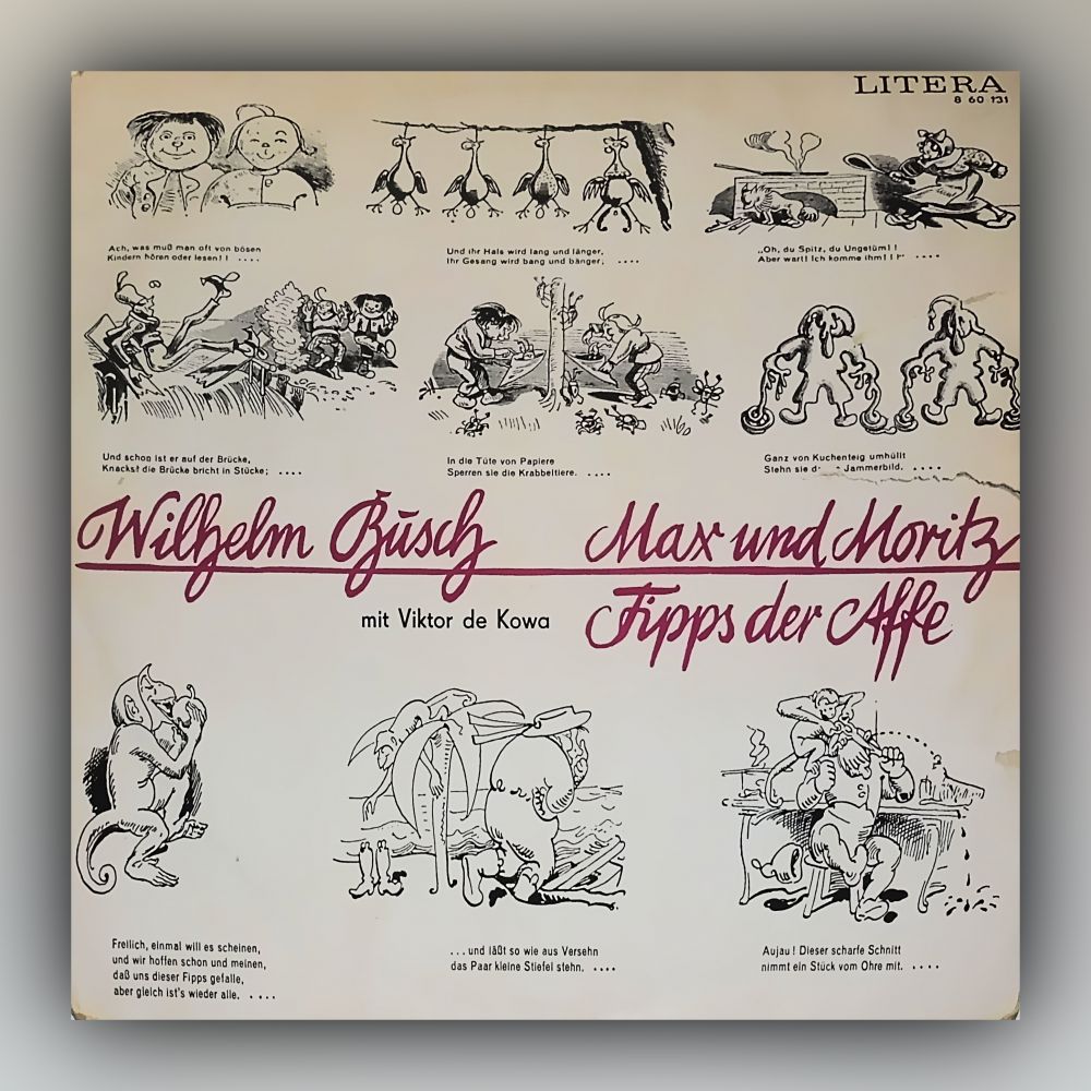 Wilhelm Busch - Max und Moritz / Fipps der Affe - Vinyl