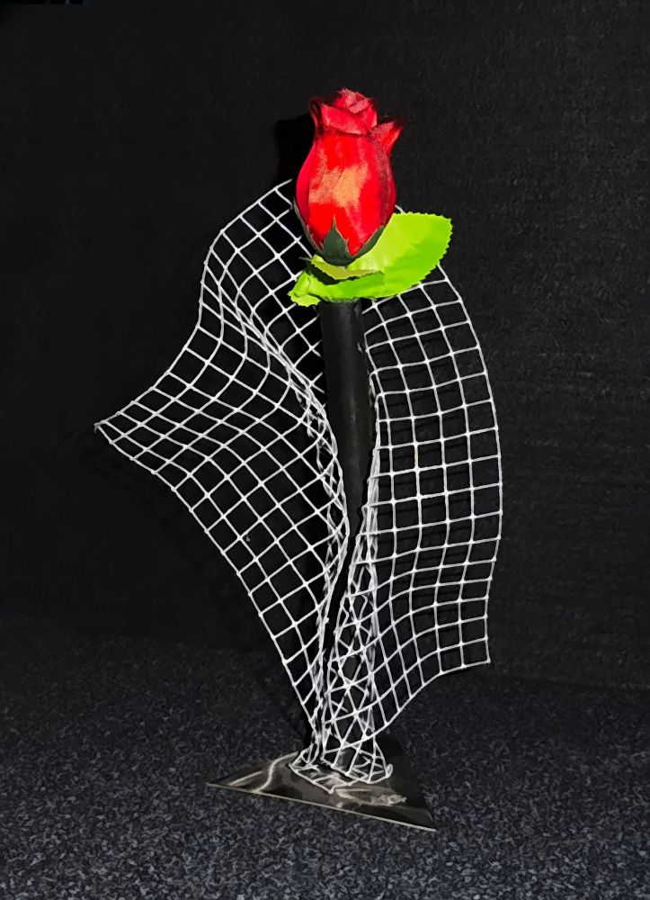 Rosenvase Gitter