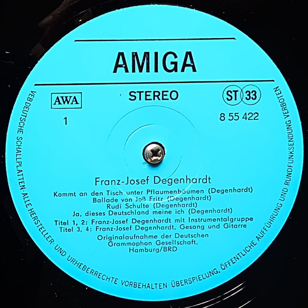 Franz Josef Degenhardt - Franz Josef Degenhardt - Vinyl