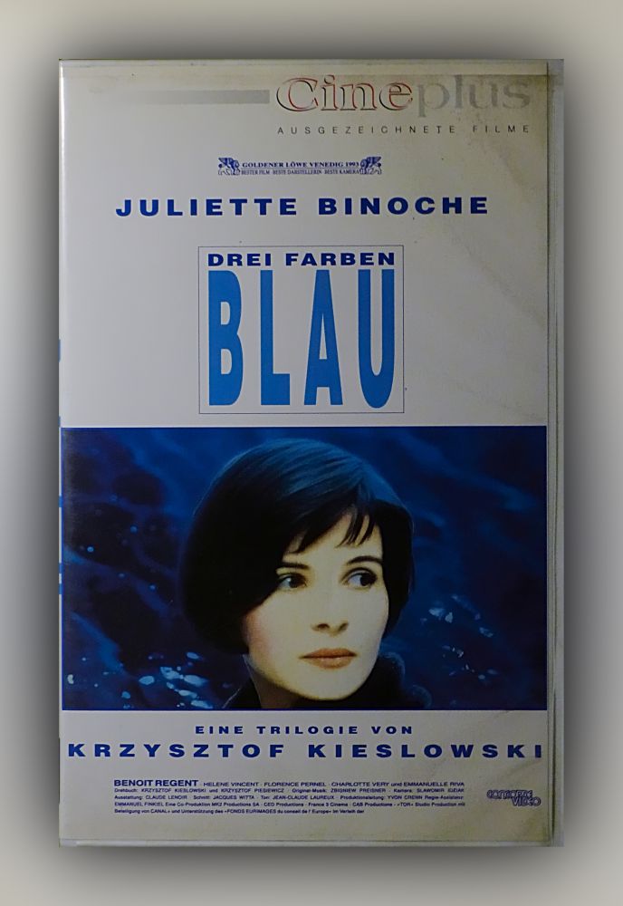 Krzysztof Kieslowski - Drei Farben - Blau - VHS