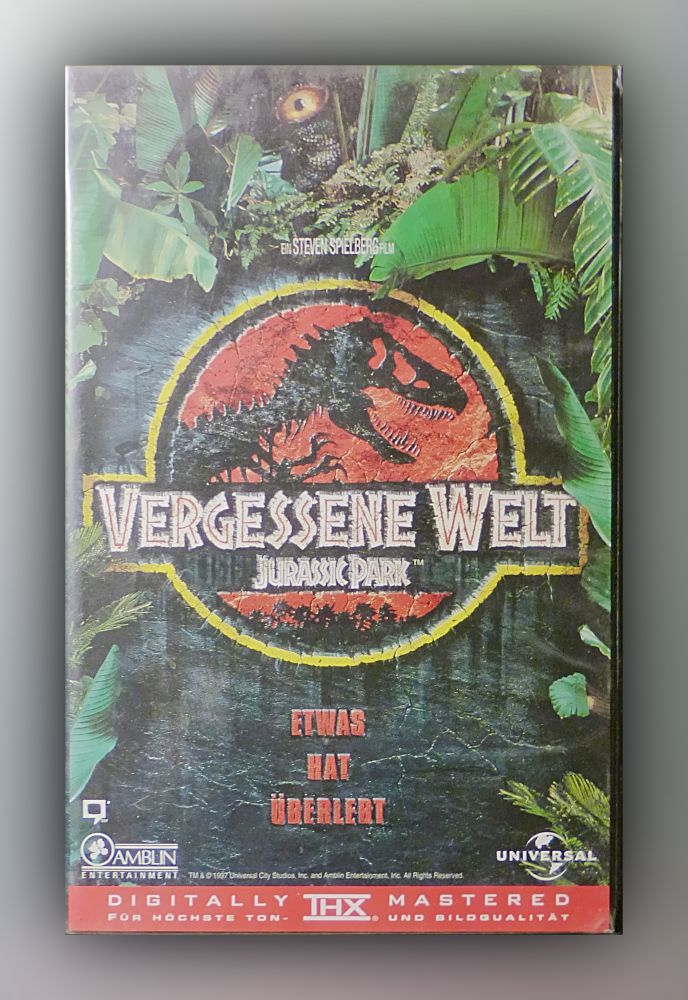 Steven Spielberg - Vergessene Welt - VHS