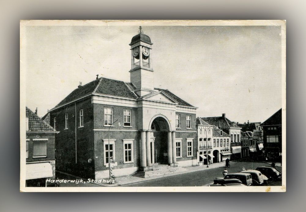 Harderwijk - Stadhuis - Postkarte