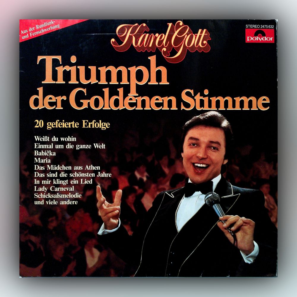 Karel Gott - Triumph Der Goldenen Stimme - Vinyl