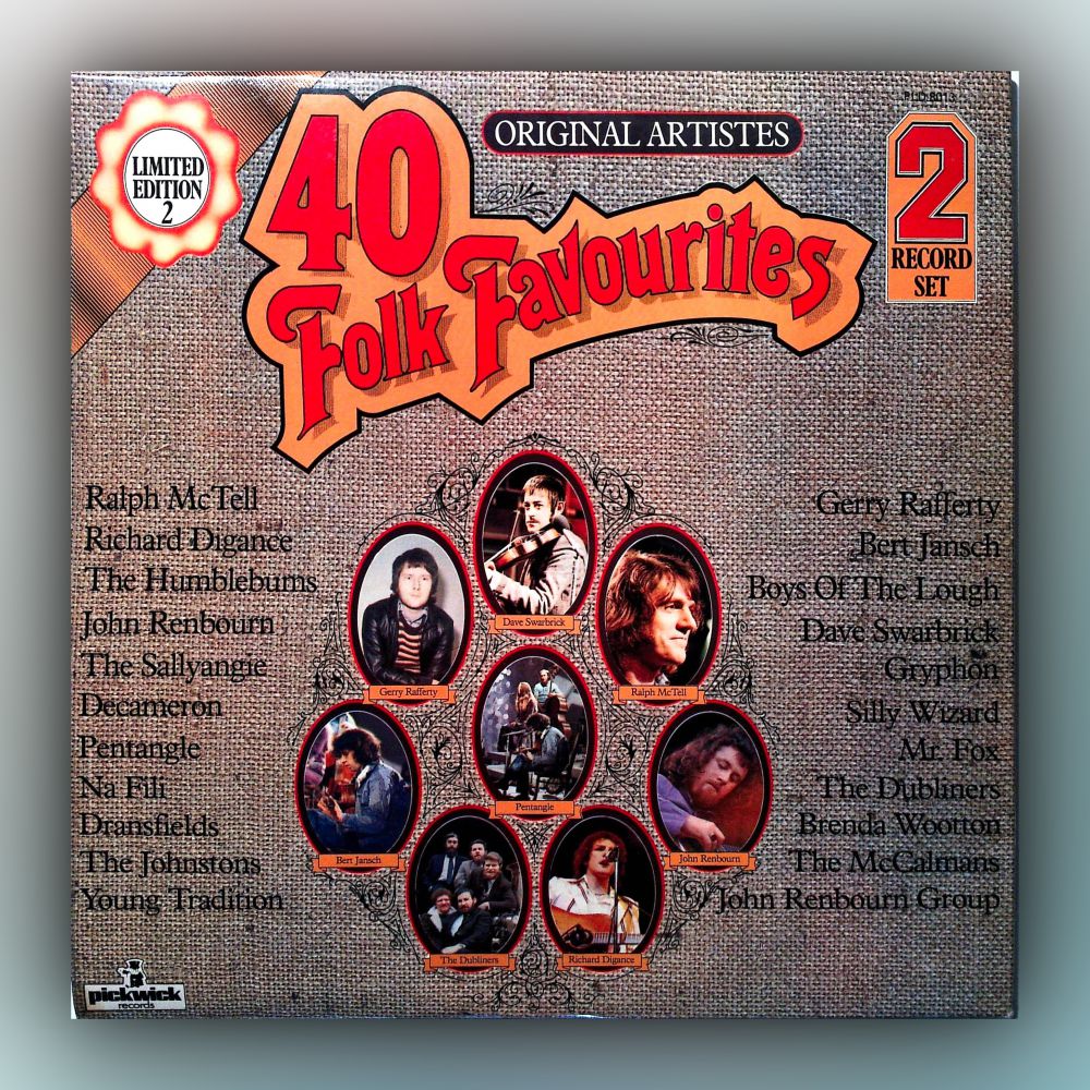 Various Artists - 40 Folk Favourites - Vinyl