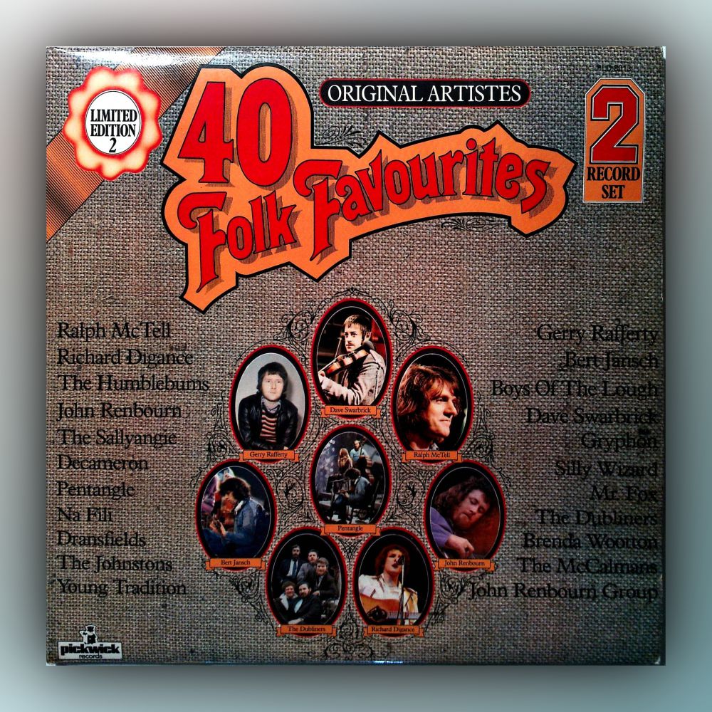 Various Artists - 40 Folk Favourites - Vinyl