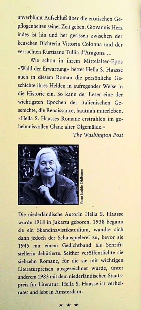 Hella S. Haasse - Die scharlachrote Stadt - Buch