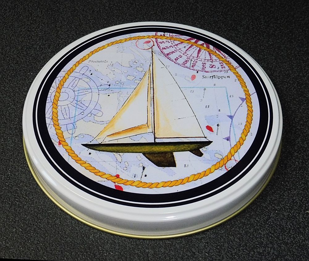 Herdabdeckung Segelschiff Durchmesser 16 cm