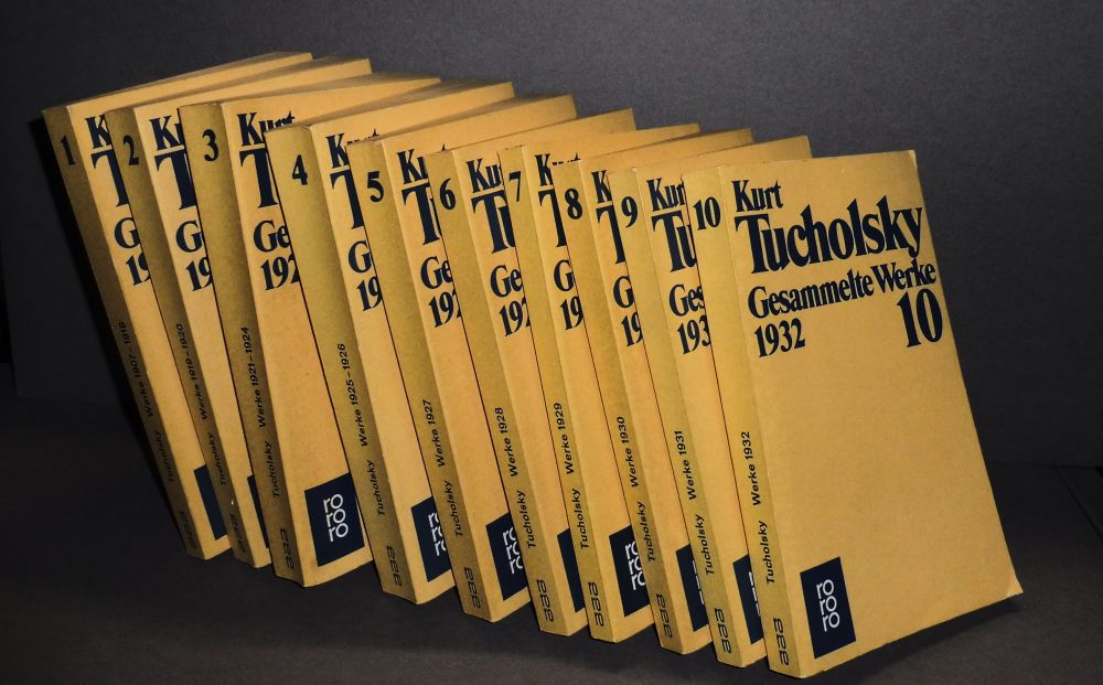 Kurt Tucholsky - Gesammelte Werke in 10 Bänden - Band 1 - 10 (1907 - 1932) - Buch