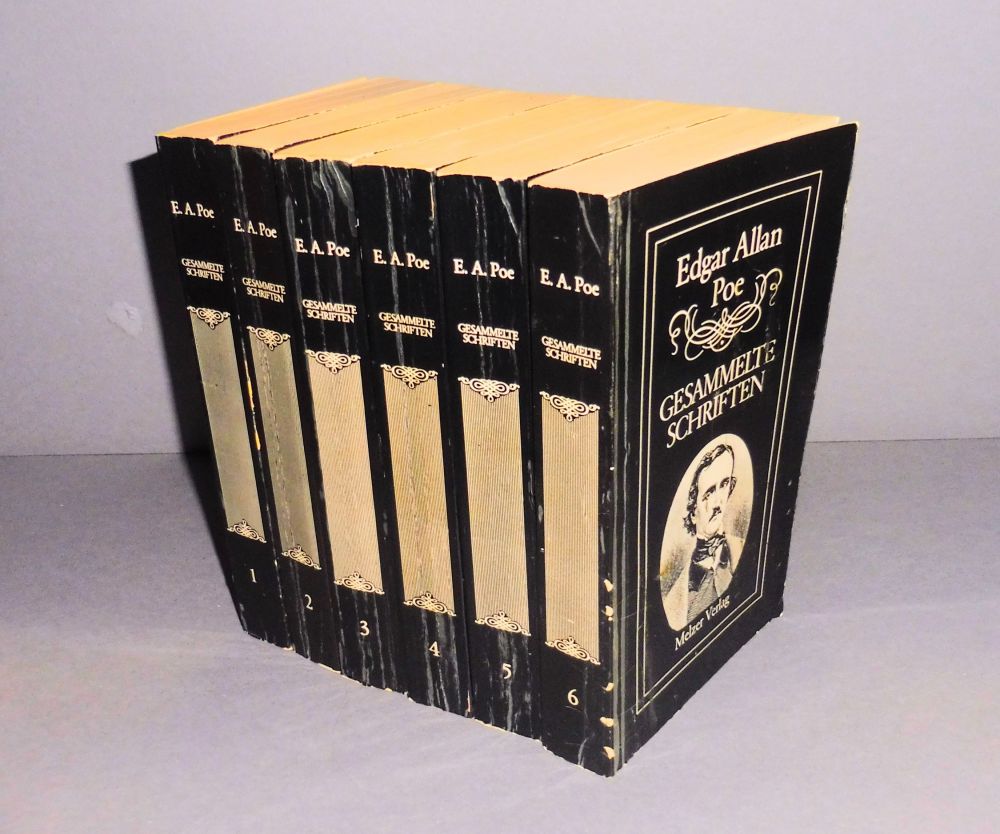Edgar Allan Poe - Gesammelte Schriften - Band I bis VI - Buch