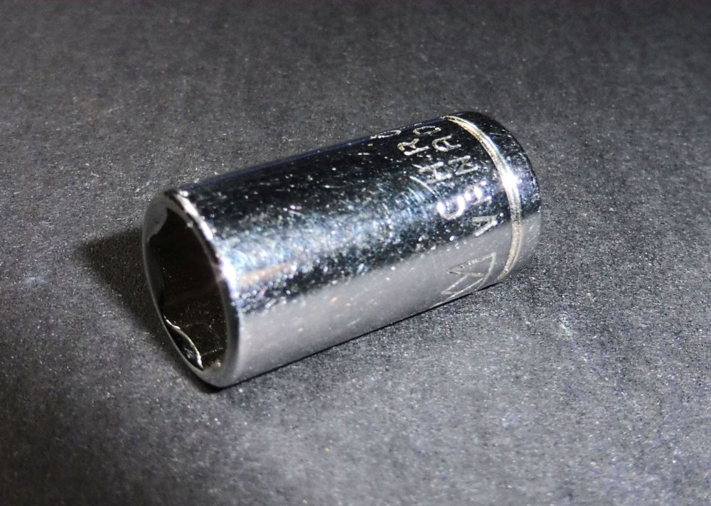 Sechskant Nuß SW 9 mm 1/4 Zoll Chrom-Vanadium