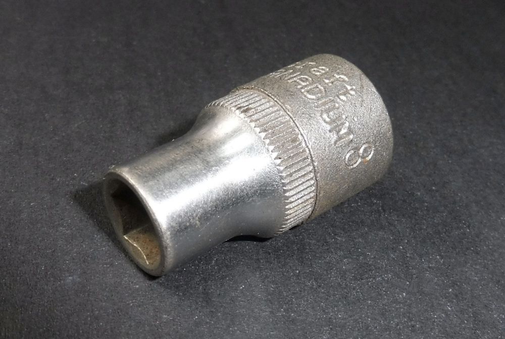 Sechskant Nuß SW 8 mm 3/8 Zoll Chrom-Vanadium Proficraft