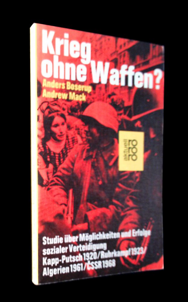 Anders Boserup & Andrew Mack - Krieg ohne Waffen - Buch