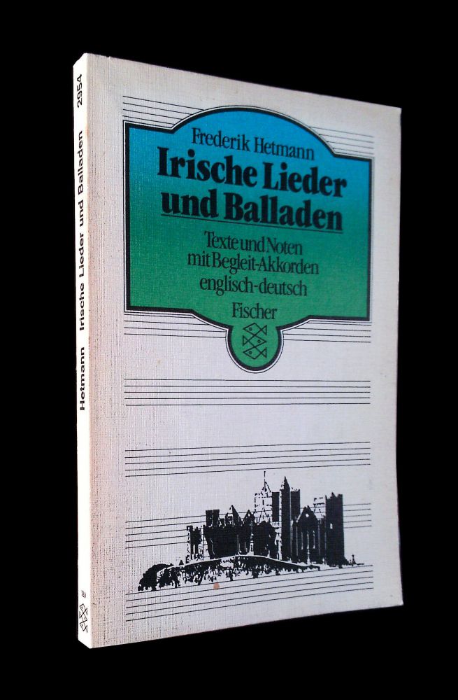 Frederik Hetmann - Irische Lieder und Balladen - Texte mit Noten und Begleit-Akkorden - Buch