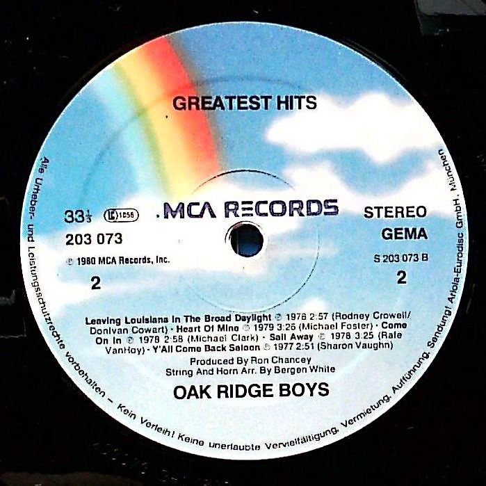 The Oak Ridge Boys - Greatest Hits - Vinyl